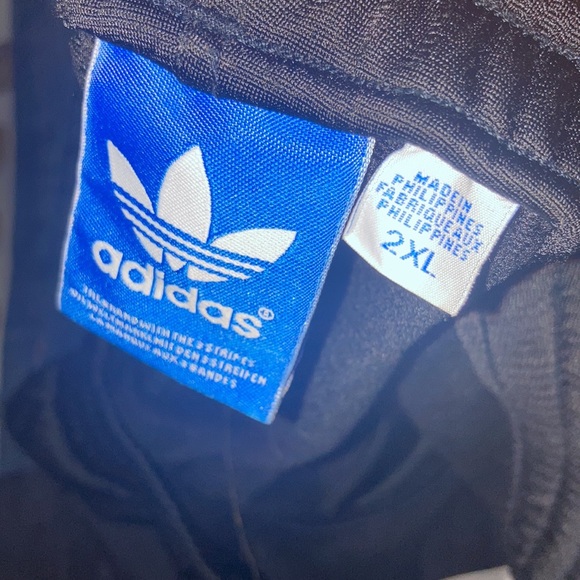 Adidas Black and Gray Jogger Warm-up Pants XXL - Picture 4 of 8